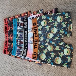 Star Wars Authentic Mandalorian four Kids Boxers briefs all size 8